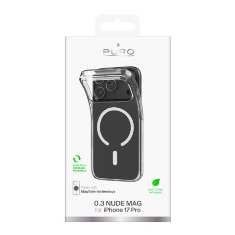 Etui case na iPhone 17 Pro TPU 0.3 MAG Ultra-Slim MagSafe - przezroczyste