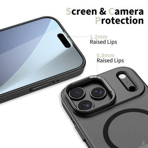 Etui case plecki na iPhone 17 Pro MagStand MagSafe - czarny mat