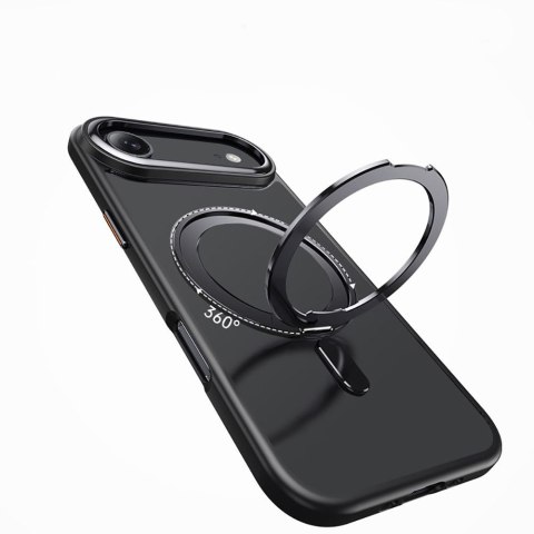 Etui pokrowiec na iPhone 17 Air MagRing MagSafe - czarne