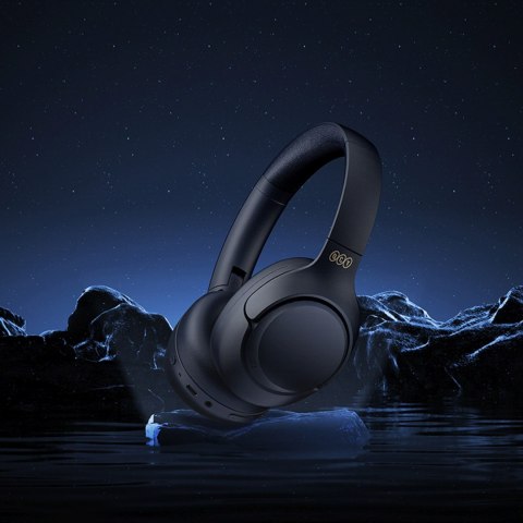 Słuchawki bezprzewodowe nauszne H3 ANC Bluetooth - czarne