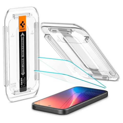 Szkło hartowane na Google Pixel 9A Glas.TR Ez Fit przezroczyste - 2 szt.
