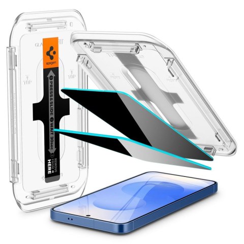 Szkło prywatyzujące na Samsung Galaxy S24 / S25 Glas.TR Ez Fit Privacy HD - 2 szt.
