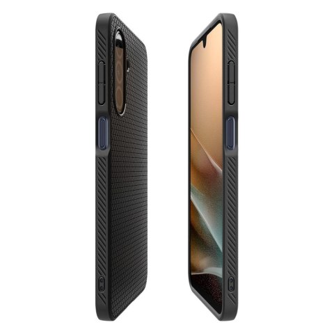 Etui pokrowiec na Samsung Galaxy A26 5G Liquid Air - czarny mat