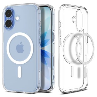 Etui pokrowiec na iPhone 17 Ultra Hybrid MagSafe - przezroczysto-białe