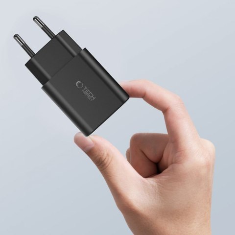 Ładowarka sieciowa C35W 2x USB-C z kablem USB-C 35W - biała