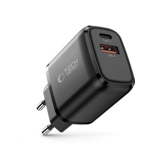 Ładowarka sieciowa NCA20 USB-A USB-C PD QC 20W - czarna