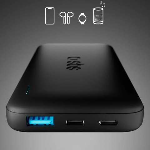 Powerbank 10000mAh 10W USB-A USB-C Infinity LiFePo4 - czarny