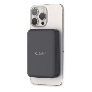 Powerbank 10000mAh MagSafe USB-C 15W z kablem USB-C - czarny