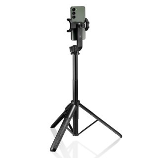 Selfie stick kijek do zdjęć tripod Bluetooth S560W - czarny