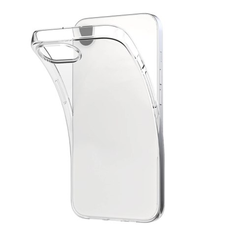 Etui silikonowe pokrowiec do iPhone 16 - przezroczyste