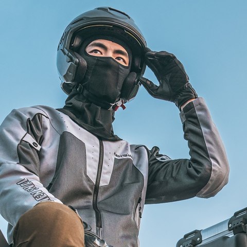 Kominiarka balaklava na twarz motocykl rower zimowa ocieplana - czarna