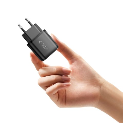 Ładowarka sieciowa NCA20 USB-A USB-C PD QC 20W - czarna