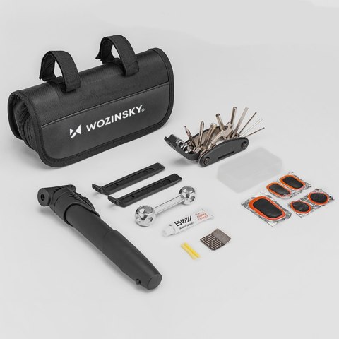 Zestaw narzędzi serwisowych 16w1 multitool do roweru