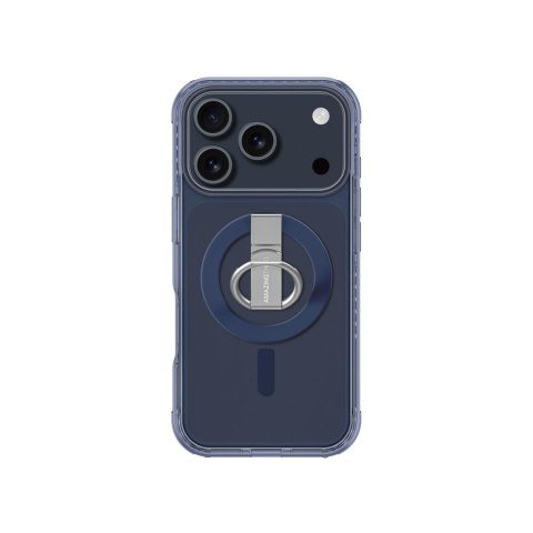 Etui case na iPhone 17 Pro Titan Pro Grip Ring Set MagSafe - niebieskie
