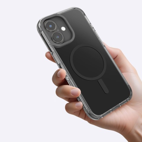 Etui silikonowe pokrowiec do iPhone 16 Omni Mag Case - czarne