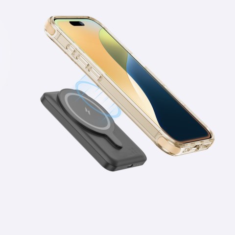 Etui silikonowe pokrowiec do iPhone 16 Pro Max Omni Mag Case - różowe złoto