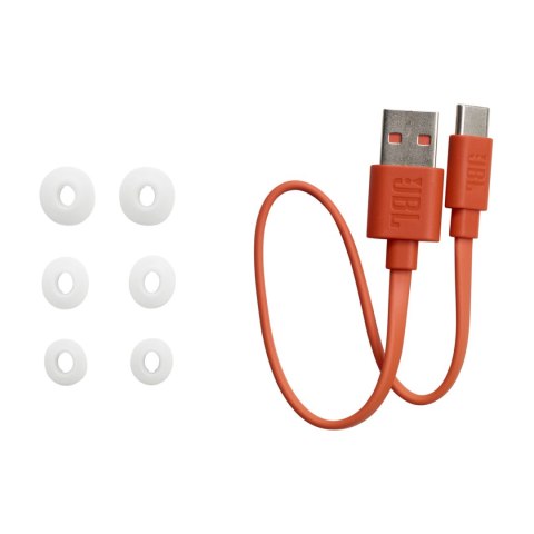 Słuchawki bezprzewodowe dokanałowe JBL Wave Buds - białe