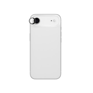 Szkło na aparat do iPhone 17 Air z czarną ramką aluminiową Lens Glass
