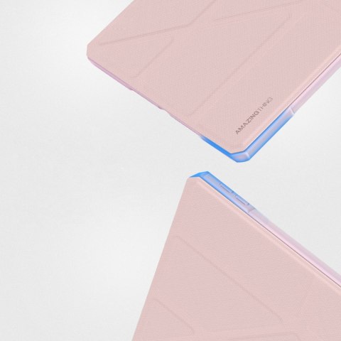 Etui case z podstawką miejscem na rysik na iPad Air M3 11'' - różowe