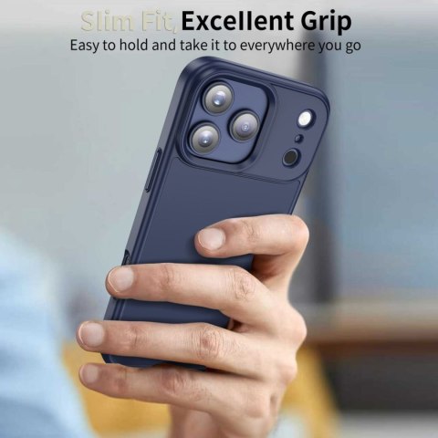 Etui ochronne case na iPhone 17 Pro MagMat - granatowy mat