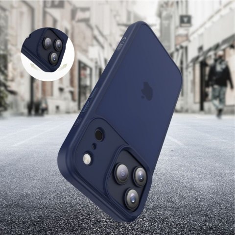 Etui ochronne case na iPhone 17 Pro MagMat - granatowy mat