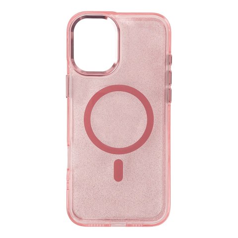 Etui pokrowiec na Samsung Galaxy S26 Ultra Glitter Case MagSafe - różowy