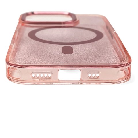 Etui pokrowiec na Samsung Galaxy S26 Ultra Glitter Case MagSafe - różowy