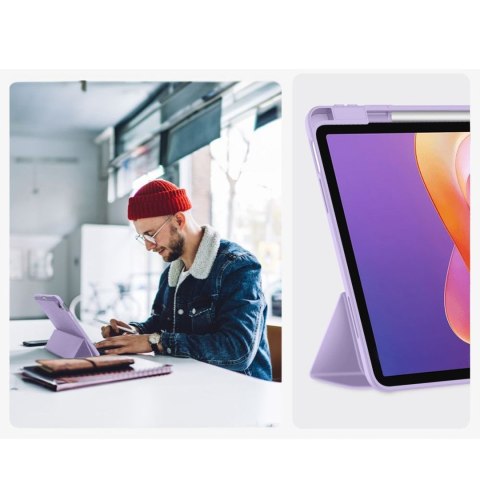 Etui pokrowiec na Xiaomi Redmi Pad 2 11.0 SmartCase Pen - fioletowe