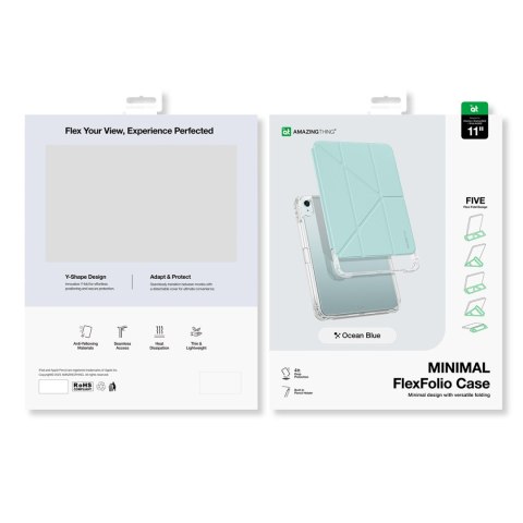 Etui pokrowiec ochronny na iPad Air M3 11'' - niebieskie