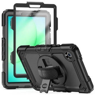 Etui z podstawką na Samsung Galaxy Tab A9 / A11 8.7 X110 / X115 / X133 / X135 Solid - czarne