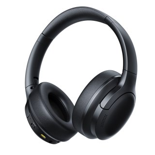 Słuchawki bezprzewodowe nauszne mocny bas Bass BH1 Bluetooth - czarne