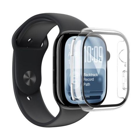Szkło ochronne z etui na Apple Watch Series 11 46 mm Radix - przezroczyste