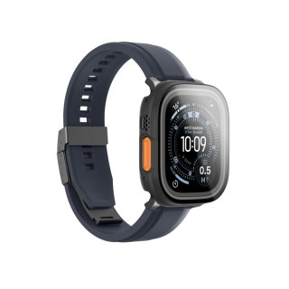 Szkło ochronne z etui na Apple Watch UItra 3 49 mm Radix - czarne