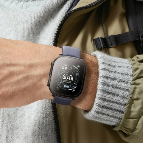 Szkło ochronne z etui na Apple Watch UItra 3 49 mm Radix - czarne