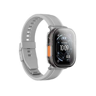 Szkło ochronne z etui na Apple Watch UItra 3 49 mm Radix - przezroczyste