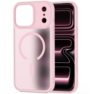 Etui pokrowiec na iPhone 17 Pro Max MagMat MagSafe - różowe