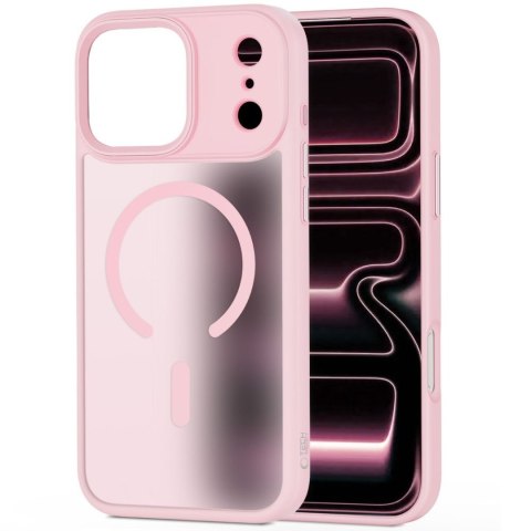 Etui pokrowiec na iPhone 17 Pro Max MagMat MagSafe - różowe