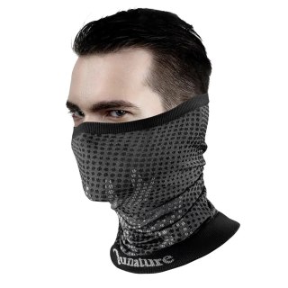 Komin narciarski bandana sportowa wielofunkcyjna rozmiar uniwersalny - czarny