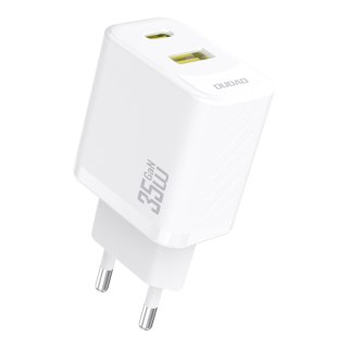 Ładowarka sieciowa z kablem USB-C 1m 35W - biała