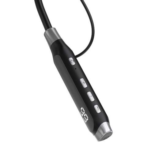Słuchawki bezprzewodowe U5 Max Bluetooth z pałąkiem na szyję - czarne