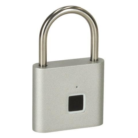 Kłódka zamek elektroniczny na odcisk palca wodoodporny inteligentny USB