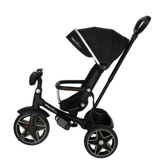 Rowerek trójkołowy TRIKE FIX Elite 2w1 rower spacerówka 6w1 czarny