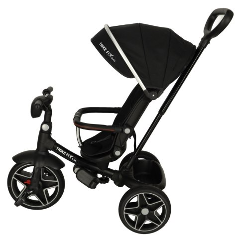 Rowerek trójkołowy TRIKE FIX Elite 2w1 rower spacerówka 6w1 czarny