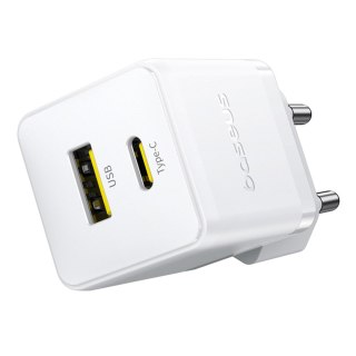 Ładowarka sieciowa Palm 30W USB-C USB-A - biała