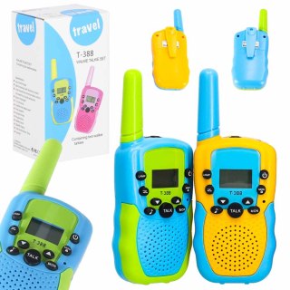 Walkie talkie krótkofalówka dla dzieci zestaw 2 sztuki