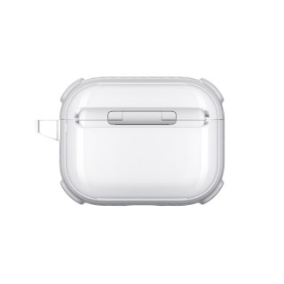 Etui do słuchawek AirPods Pro 3 Titan Pro Mag Case Clear - białe