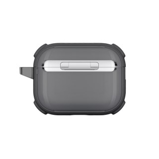 Etui do słuchawek AirPods Pro 3 Titan Pro Mag Case Clear - czarne