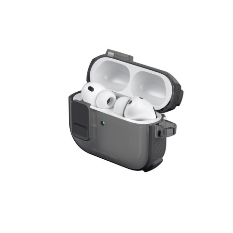 Etui do słuchawek AirPods Pro 3 Titan Pro Mag Case Clear - czarne