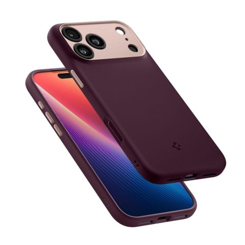 Etui pokrowiec na iPhone 17 Pro Nano Pop Mag MagSafe - bordowy