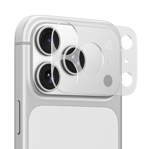 Folia na wyspę aparatu do iPhone 17 Pro Max Lens Module Protector - przezroczysta matowa